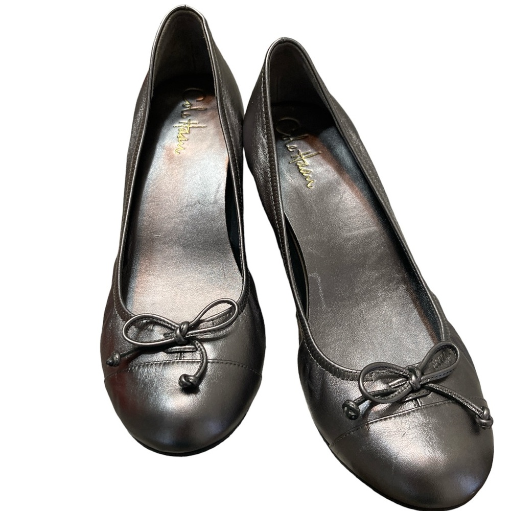 Cole Haan Wedges | Pewter/Gray Color | Size 8 1/2 B